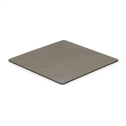 Lind DNA - Alfombrilla de cristal cuadrada Nupo gris claro