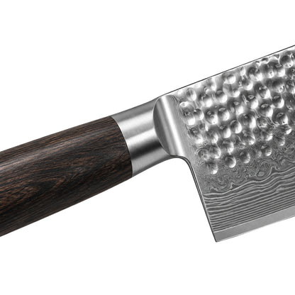 Shinrai Japan - Damasco Martillado BR - Cuchillo Chef Damasco 20 cm