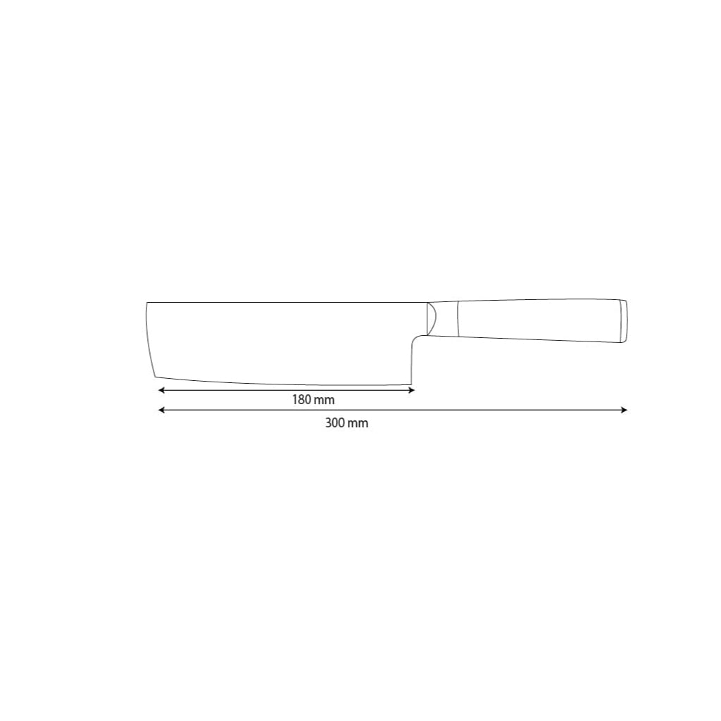 Damasco Martillado BR Damasco Nakiri 18 cm