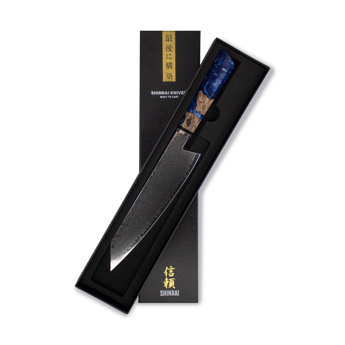 Saphir Octogone Damas Kiritsuke 23 cm - Edition Spéciale