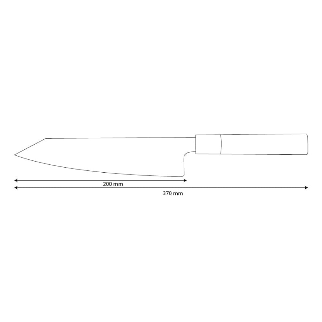 Shinrai Knives - Takumi Kaza Damasco Kiritsuke 20 cm