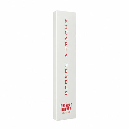 Shinrai Knives - Ensemble de 2 couteaux Damas Micarta Jewels - Couteau de chef + Nakiri