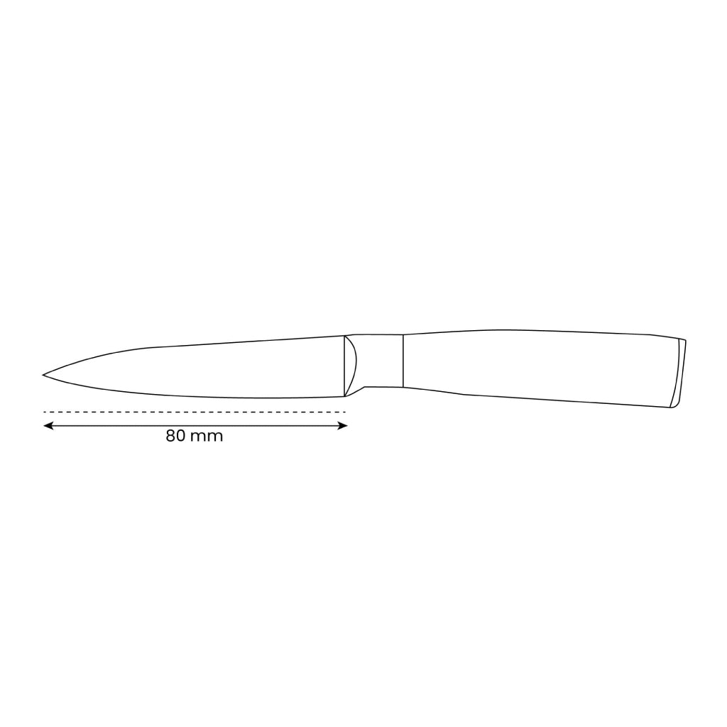 Serie japonesa de impresión de zafiro epoxi de Damasco - Cuchillo de pelar