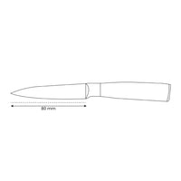 Serie japonesa de impresión de zafiro epoxi de Damasco - Cuchillo de pelar
