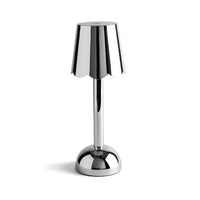 Lámpara de mesa LED Addison Ross Scallop - Cromada - 28 cm
