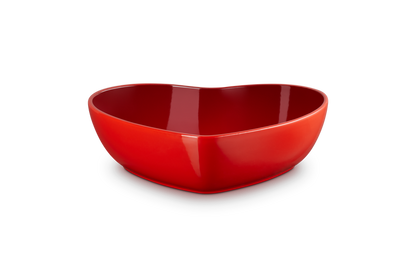 Le Creuset - Serveerschaal Hart Kersenrood 30 cm