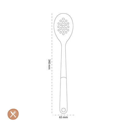 OXO Cuchara para verduras con agujeros, nailon