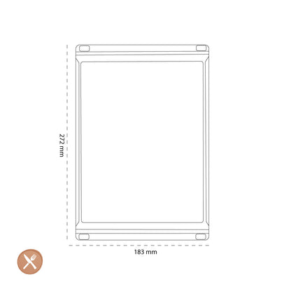 Tabla de cortar OXO 18,3 x 27,2 cm