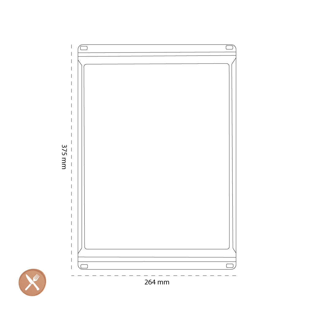 Tabla de cortar OXO 26,4 x 37,5 cm