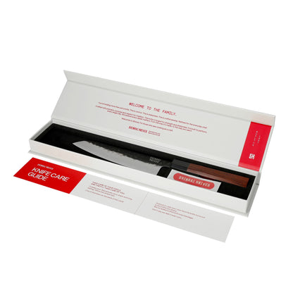 Shinrai Japón - Juego de cuchillos de Damasco Kurayami de 7 piezas