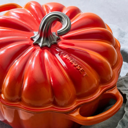 LeCreuset - Asado De Calabaza-/ Cacerola Signature Naranja Rojo 24cm 3,7l