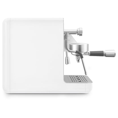 Smeg - Cafetera espresso Blanco Mate