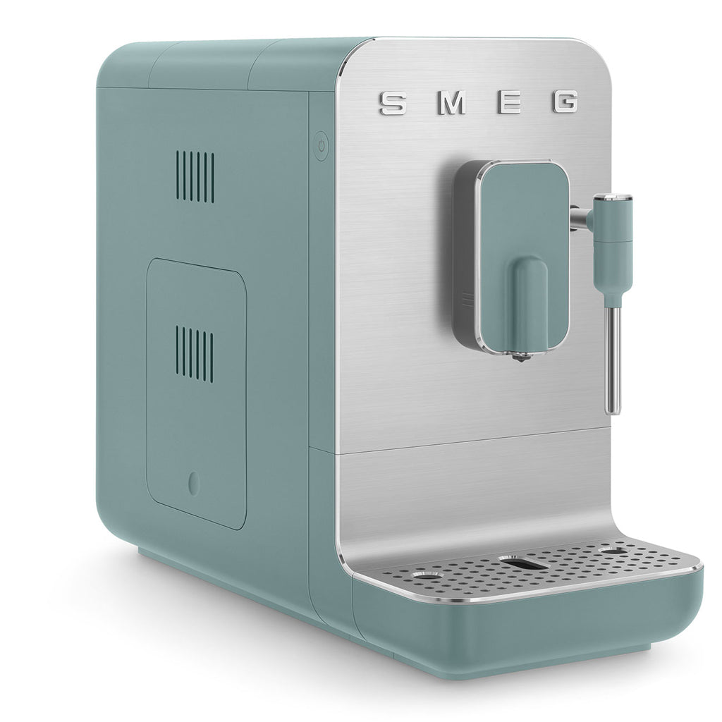 smeg - Máquina de café expreso | Verde esmeralda | Contemporáneo | cafetera automatica