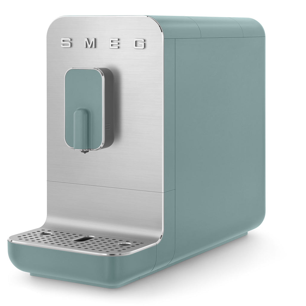 smeg - Máquina de café expreso | Verde esmeralda | Contemporáneo | cafetera automatica