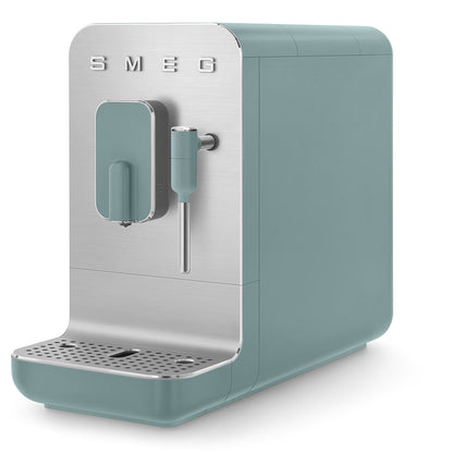 smeg - Máquina de café expreso | Verde esmeralda | Contemporáneo | cafetera automatica