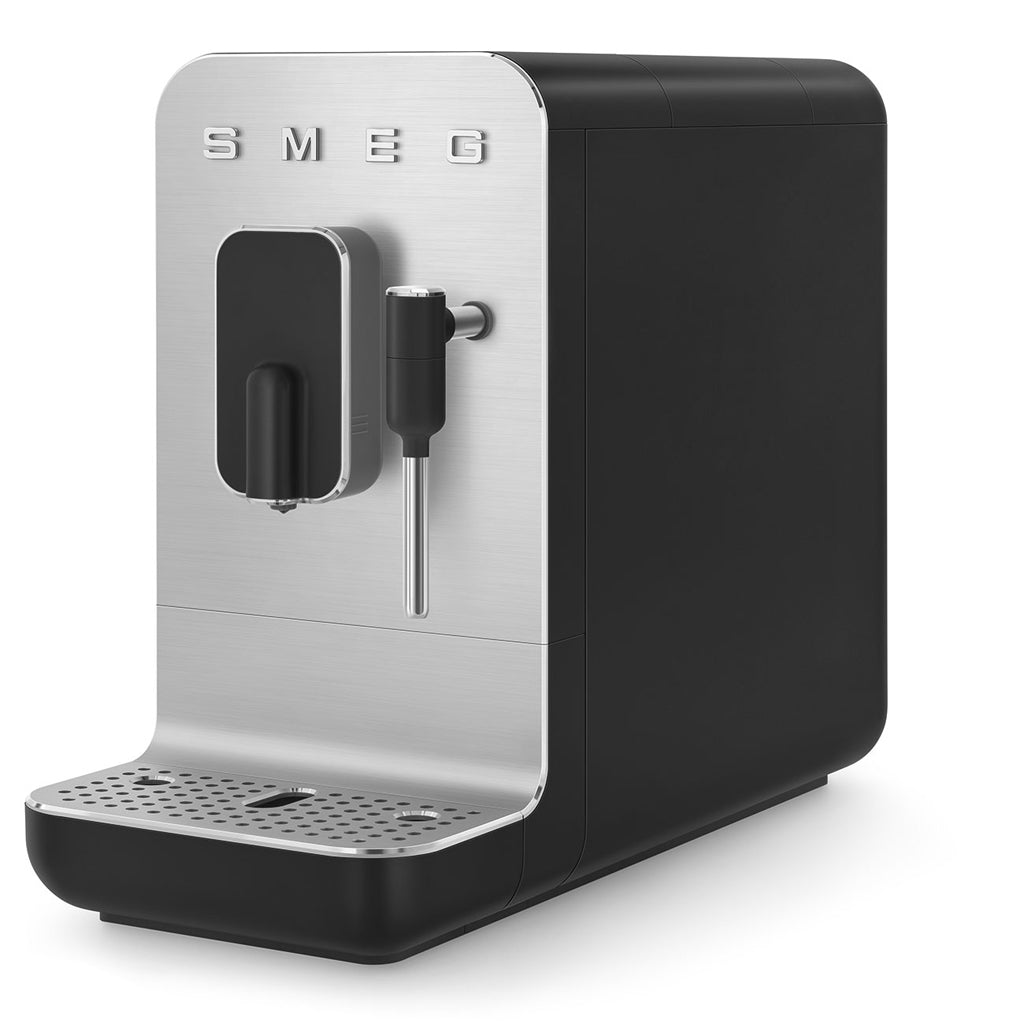 smeg - Máquina de café expreso | Blanco mate | Contemporáneo | cafetera automatica