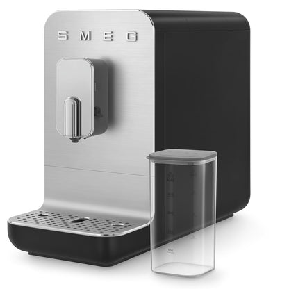 smeg - Máquina de café expreso | Blanco mate | Contemporáneo | cafetera automatica