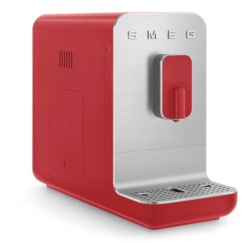 smeg - Máquina de café expreso | Rojo | Contemporáneo | cafetera automatica