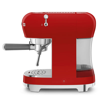 smeg - Máquina de café expreso | Rojo | Década de 1950 | Cafetera espresso manual