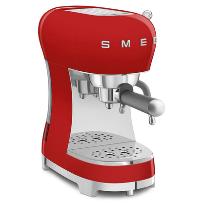 smeg - Máquina de café expreso | Rojo | Década de 1950 | Cafetera espresso manual