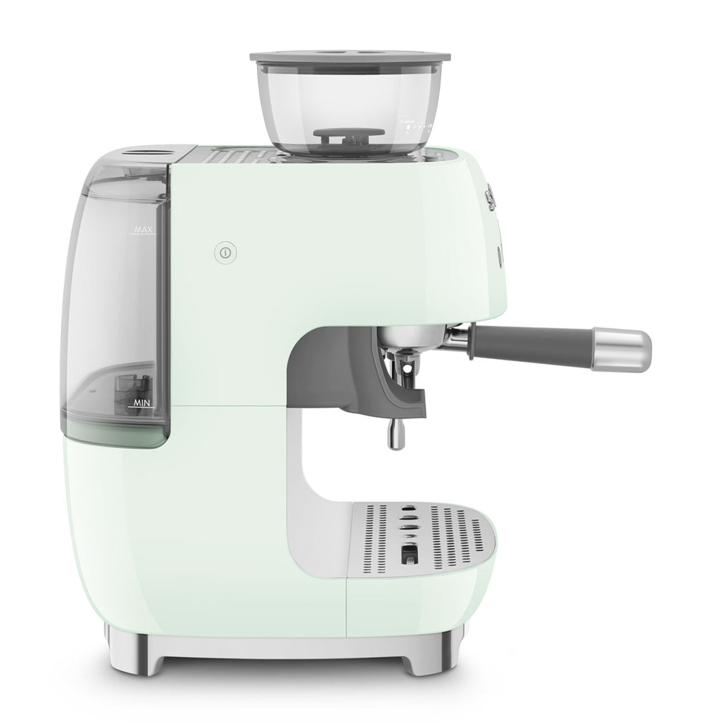 smeg - Máquina de café expreso | Verde agua | Década de 1950 | Cafetera espresso manual