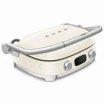 Smeg - Multifunctionele Grill  | Crème | Jaren 50 | Contactgrill