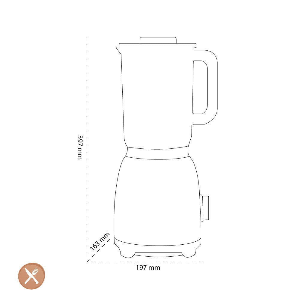 smeg - Licuadoras | Blanco | Década de 1950 | licuadora de mesa