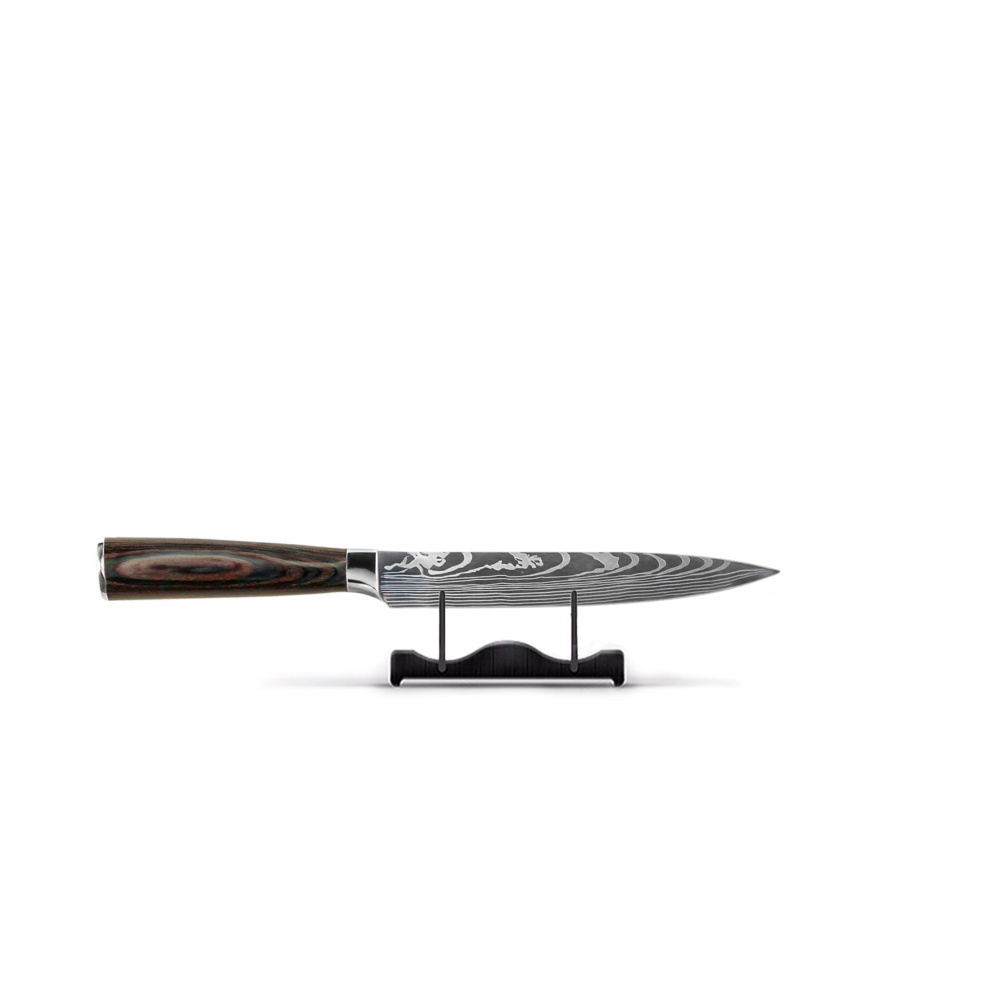 Cuchillos Shinrai - Juego de cuchillos de 14 piezas con estampado de Damasco - Colección Master XL + Bloque
