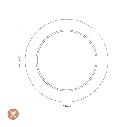 Villeroy & Boch - Arándano elaborado - Plato de ensalada 21cm