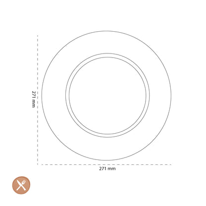 Villeroy & Boch - Roca de fabricación - Plato Llano 27cm