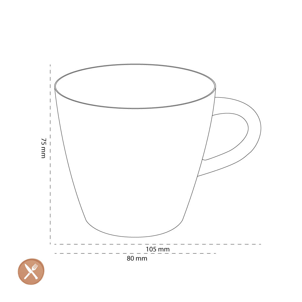 Villeroy & Boch - Roca de fabricación - Taza de café 220ml