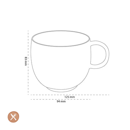 Villeroy & Boch - Alga Perlemor - Taza de café 0,27l