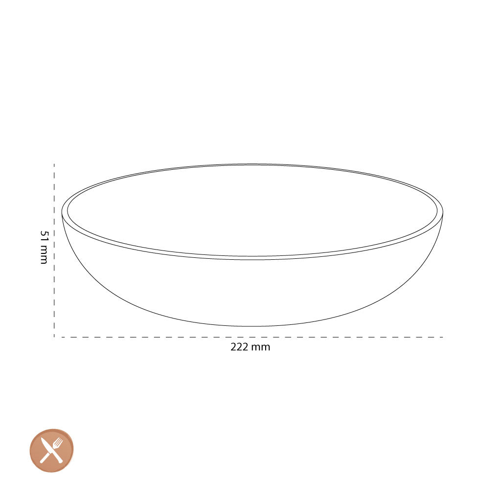 Villeroy & Boch - Alga Perlemor - Cuenco para pasta 22cm