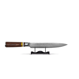 Micarta Jewels - Couteau à découper Damas 20 cm