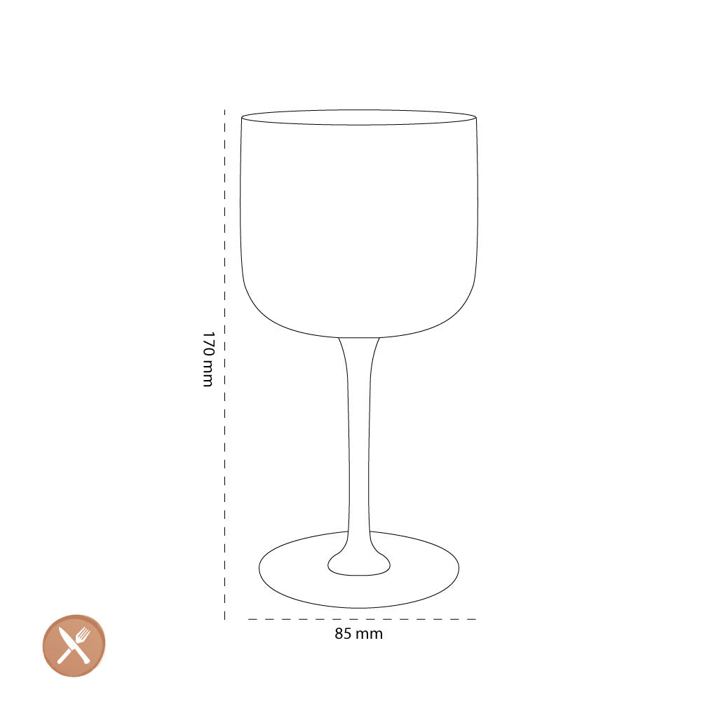 Villeroy & Boch - Comme l'argile - Gobelet à vin Set 2 pcs