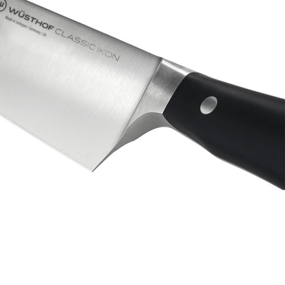 Wusthof - Cuchillo Chef Classic Ikon 20cm + bloque de cuchillos marrón de regalo