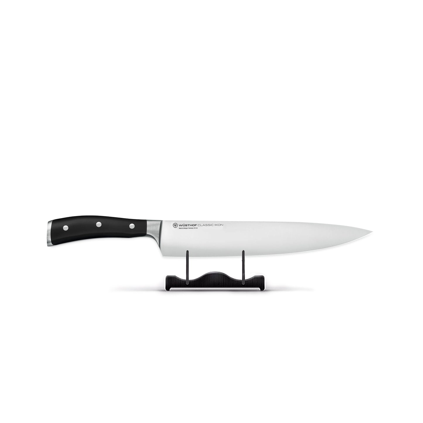 Wusthof - Cuchillo Chef Classic Ikon 20cm + bloque de cuchillos marrón de regalo