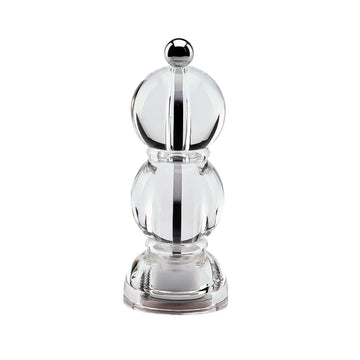 Molinillo de pimienta y sal Bobbin Ice Clear de 14 cm de Addison Ross