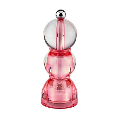 Molinillo de pimienta y sal de bobina Addison Ross, color rosa hielo, 14 cm