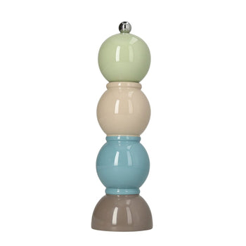 Addison Ross - Molinillo de pimienta y sal Bobbin Multi Sage de 24 cm. Molinillo de pimienta y sal Addison Ross
