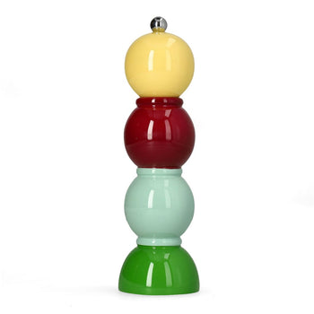 Molinillo de pimienta y sal de bobina Addison Ross, multicolor, 24 cm, color amarillo