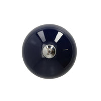 Molinillo de pimienta y sal de bobina Addison Ross, color azul marino, 24 cm