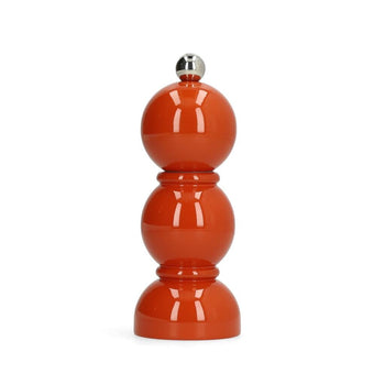 Molinillo de pimienta y sal de bobina naranja de 14 cm de Addison Ross