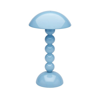 Lámpara de mesa LED Bobbin de Addison Ross - Color azul vaquero claro - 30 cm