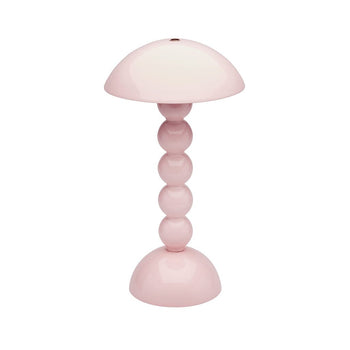 Lámpara de mesa LED Bobbin de Addison Ross - Rosa pálido - 30 cm