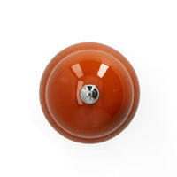 Molinillo de pimienta y sal Chubby naranja de 12 cm de Addison Ross