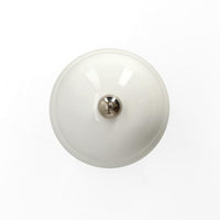 Molinillo de pimienta y sal Chubby de Addison Ross, blanco, 12 cm.