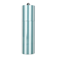 Addison Ross - Molinillo de pimienta y sal con rayas de columna Chambray y blanco de 24 cm. Molinillo de pimienta y sal Addison Ross
