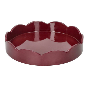 Plateau cerise Addison Ross 21x21 cm