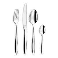 Amefa - Juego de cubiertos Ariane de 24 piezas - Plateado Juego de cubiertos Amefa